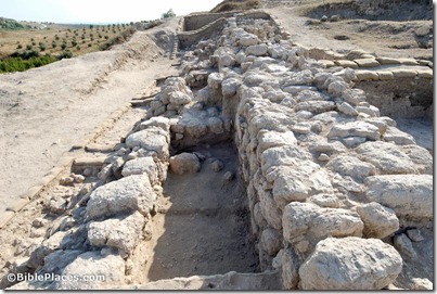 Gezer casemate wall excavations, tb070506121