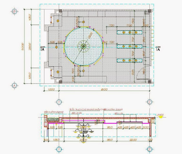 Ceiling autocad file