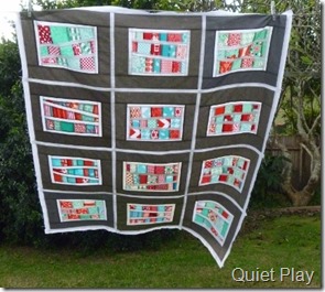 Hard to photograph quilts in windy weather