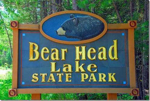 Bear Head Lake Sign