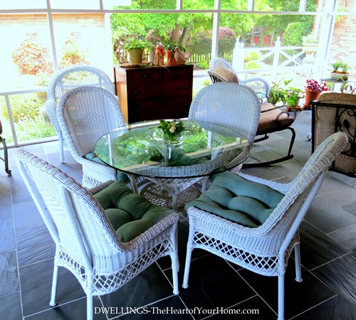 Pier One Wicker Table & Chairs