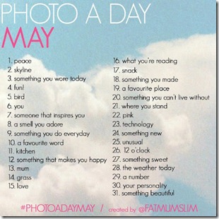 may photo a day