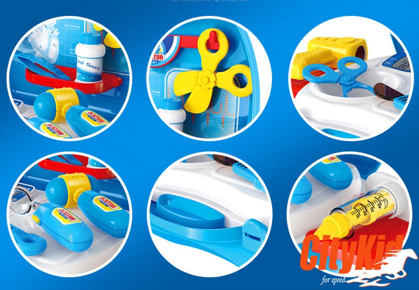 Bộ đồ chơi bác sĩ khám bệnh cho bé BOWA 8355