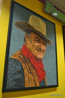 John Wayne in jelly beans