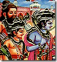 Rama, Lakshmana and Vishvamitra