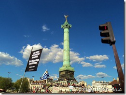 La Bastille, le 1er Mai 2012