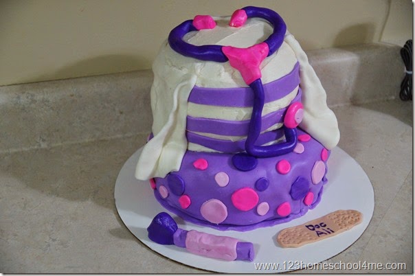Doc McStuffins Birthday Cake