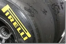 Blistering sulle gomme Pirelli