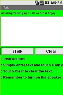 iTalk Screenshots 1