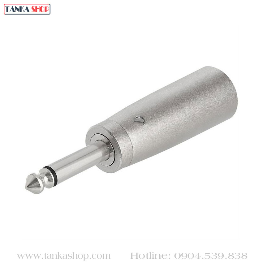Jack chuyển 6.35 sang xlr đực