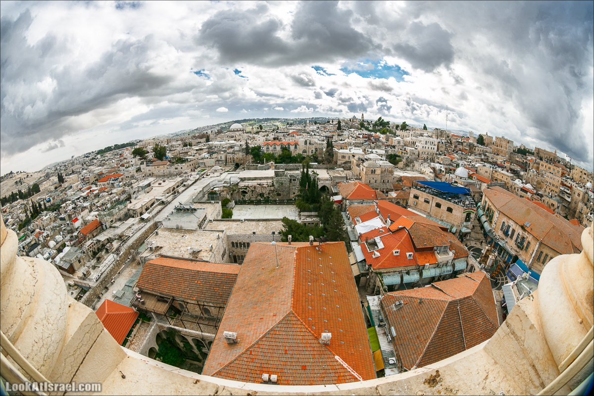 LookAtIsrael.com - Прогулка по крышам Иерусалима | Jerusalem roofs | על גגות ירושלים