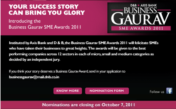 business gaurav award