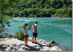 Amanda and Brandon at the Niagara River