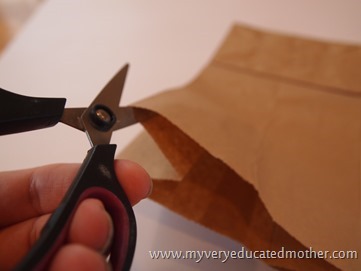 @mvemother #paperbag #kidscraft