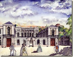 Hotel Radix de Sainte Foye vers 1780