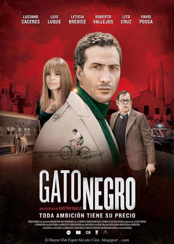 → Gato negro Poster pelicula argentina, fecha de estreno, afiche