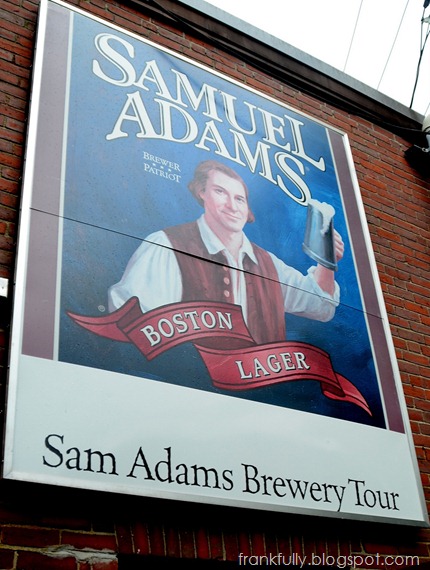 Sam Adams Boston Brewery tour