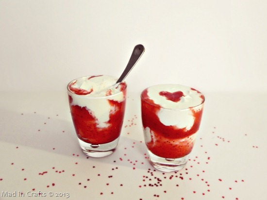strawberry fool for valentines day