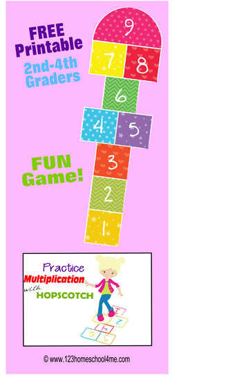 Kids will love this free printable math game to practice Multiplication! This is perfect for 2nd-6th grade kids to practice multiplying by 1s-10s. Kids will love this free printable math game to practice Multiplication! This is perfect for 2nd-6th grade kids to practice multiplying by 1s-10s.