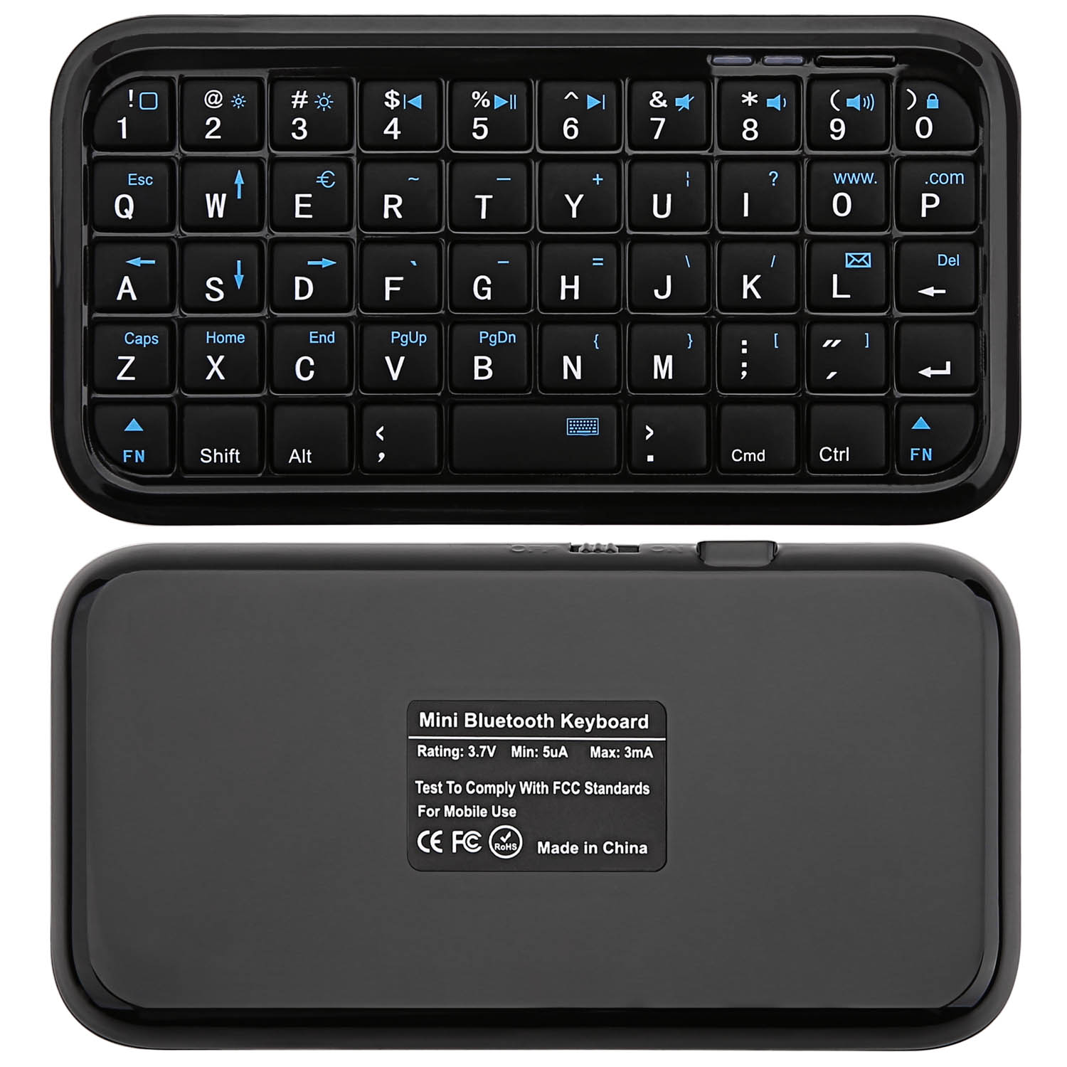 Bàn phím mini không dây bluetooth 80BT