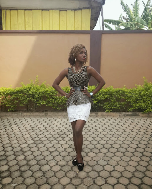 Peplum and pencil skirt 6