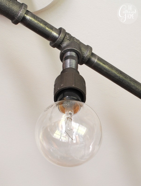 DIY Plumbing Pipe Light Fixture