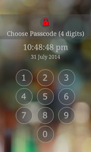 Keypad Screen Lock