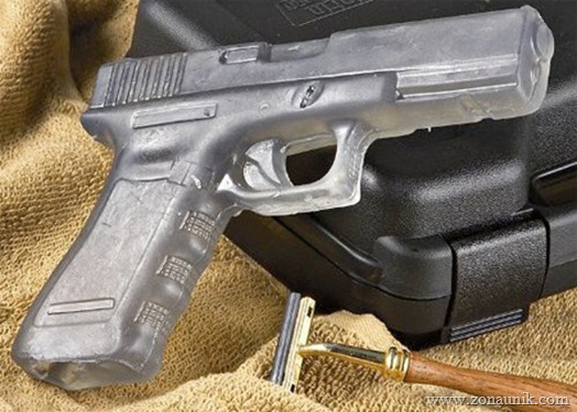 Sabun Bentuk Pistol