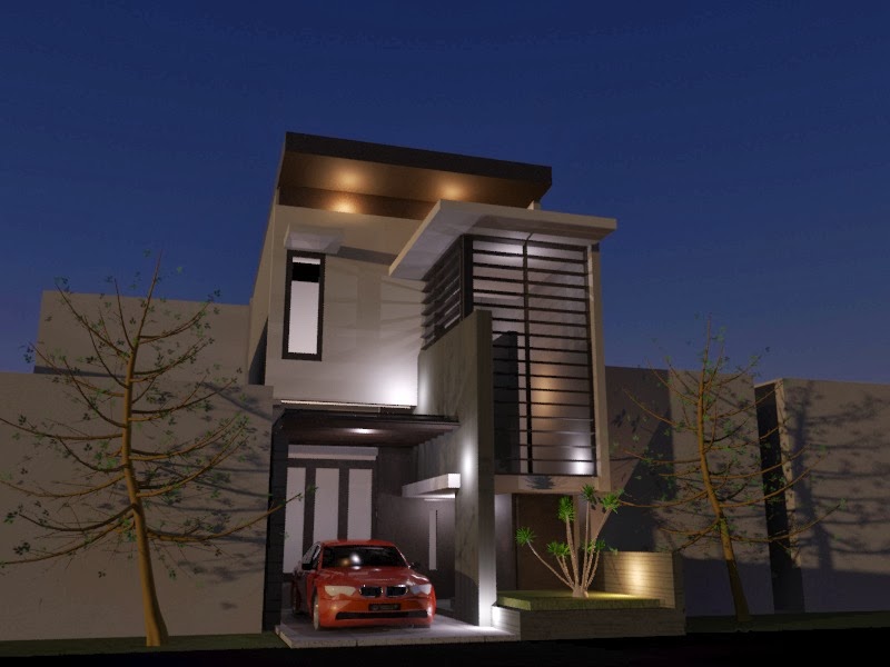 Desain Rumah Ukuran 5x12 1 Lantai Rumah En