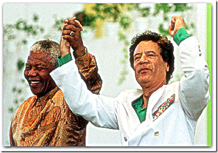 Mandela and Gaddafi 1997