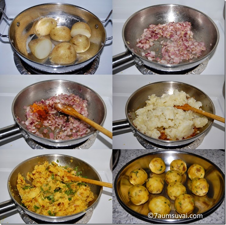 Potato masala process
