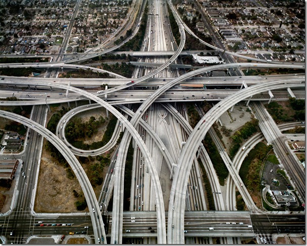 Edward Burtynsky Highway #1, Los Angeles, California, USA 2003