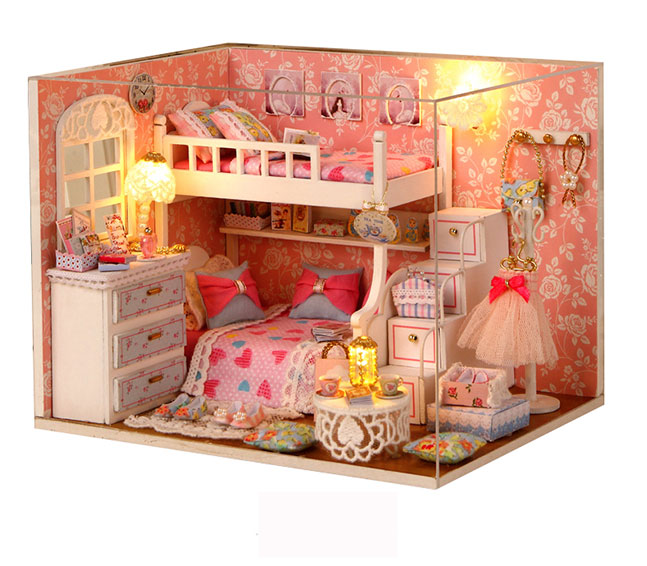 Đồ chơi mô hình nhà gỗ Cute Room H-006 Cute Room H-006