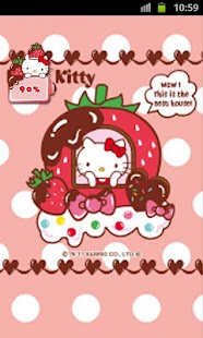 HELLO KITTY Battery Widget2 Screenshots 2