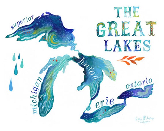 the great lakes