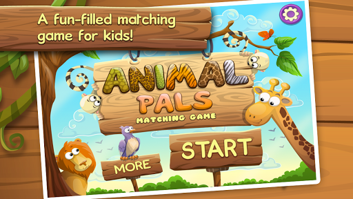 Animal Pals Matching Game