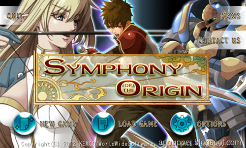 Free Download RPG Symphony of the Origin v1.0.3g Android Game (APK)