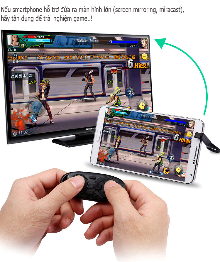 Tay chơi game mini Mocute BK 036