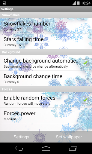 免費下載個人化APP|Beautiful Snowflakes LWP app開箱文|APP開箱王