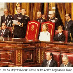 Fotografía con la apertura parlamentaria de D Juan Carlos tdel 79