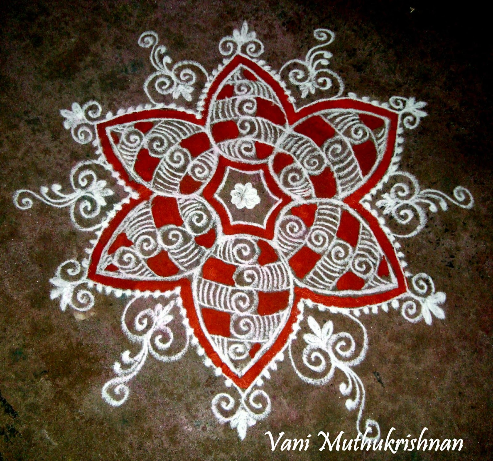 My Kolam: Kaavi kolam