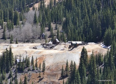 Some mines around Red Mountain Pass
