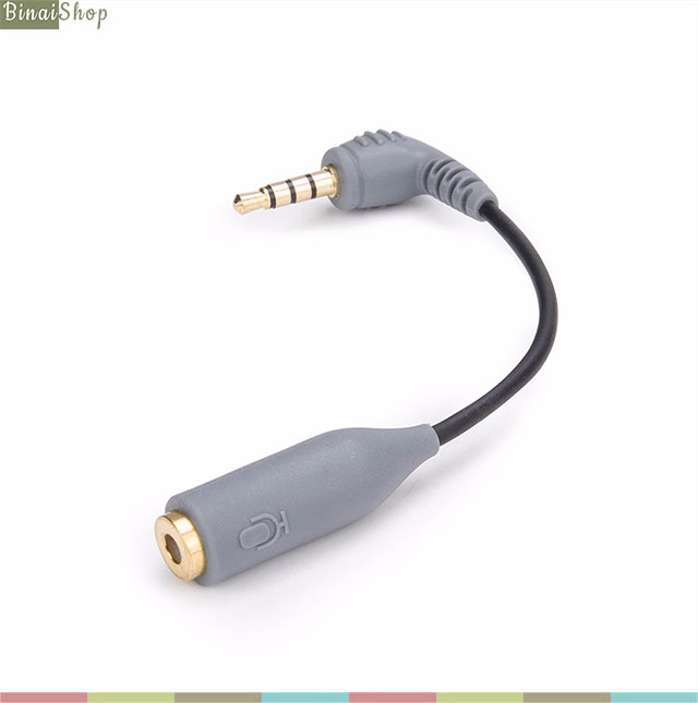 Boya BY-CIP cable chuyển đổi micro 3.5mm cho smartphone