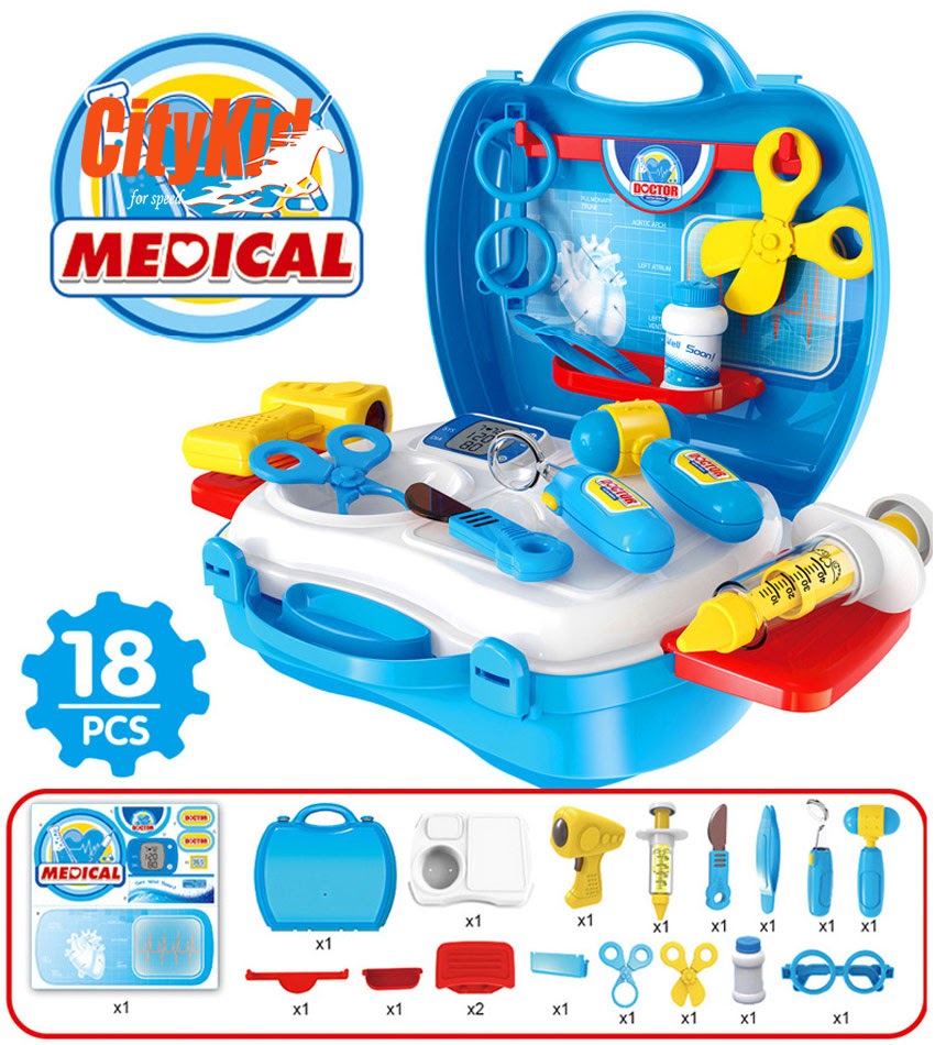 Bộ đồ chơi bác sĩ khám bệnh cho bé BOWA 8355