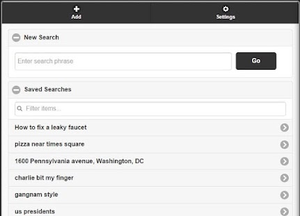 Free Download Saved Search APK for Android
