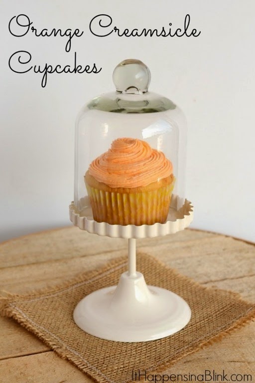 orange cupcakes