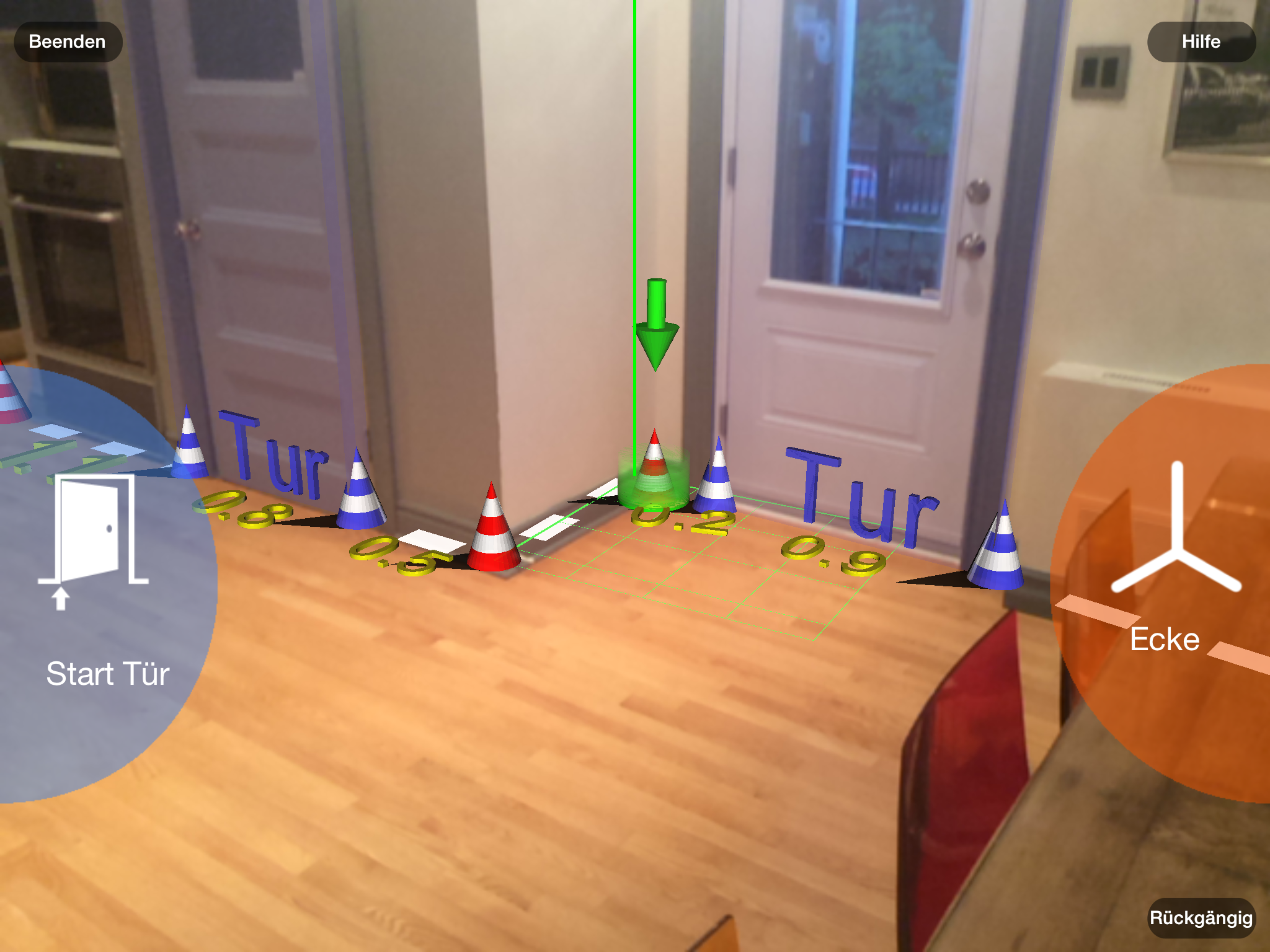 Android application magicplan screenshort