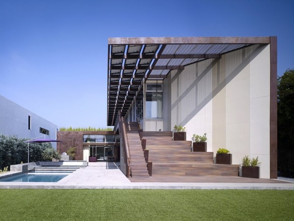 Casa sostenible Yin-Yang / Brooks Scarpa casa-moderna-de-diseño-sostenible