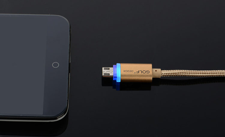 Cáp sạc Lightning LED loại 1m cho Android Cáp Android