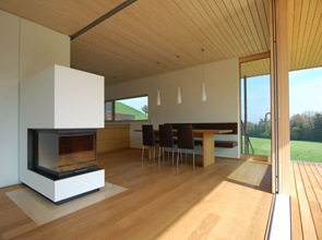 arquitectura casa moderna de madera